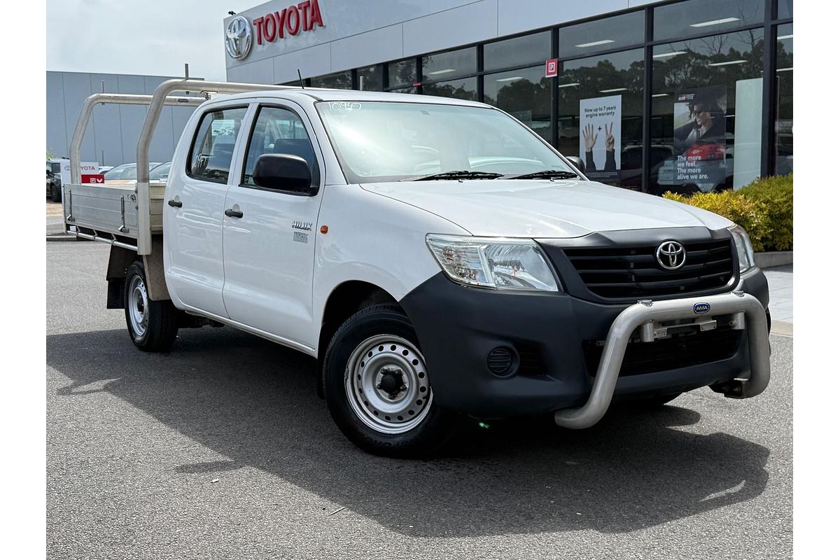 2015 Toyota Hilux Workmate TGN16R Rear Wheel Drive