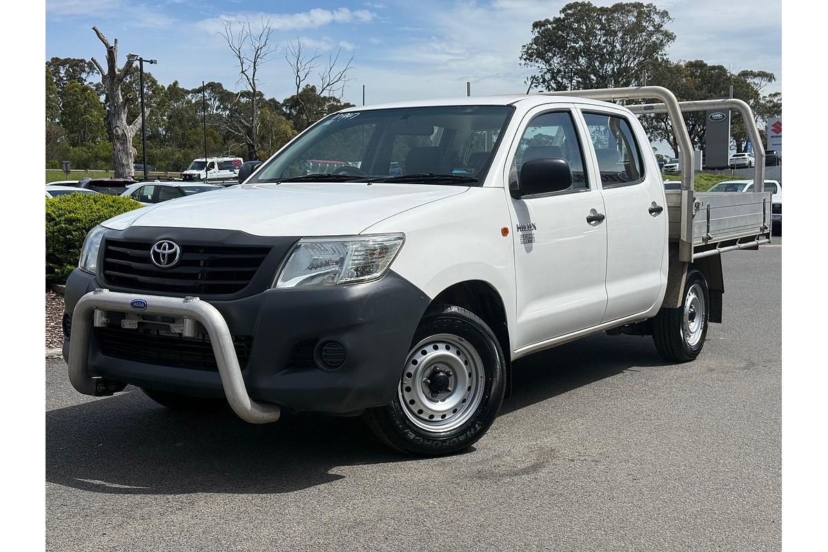 2015 Toyota Hilux Workmate TGN16R Rear Wheel Drive