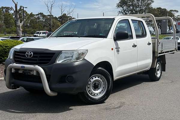 2015 Toyota Hilux Workmate TGN16R Rear Wheel Drive