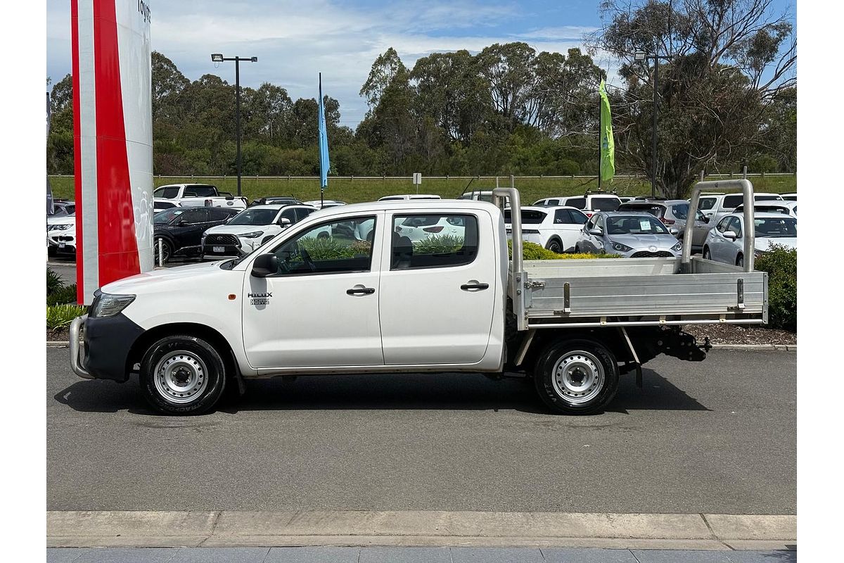 2015 Toyota Hilux Workmate TGN16R Rear Wheel Drive
