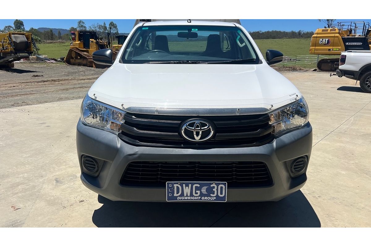 2016 Toyota Hilux Workmate GUN122R Rear Wheel Drive