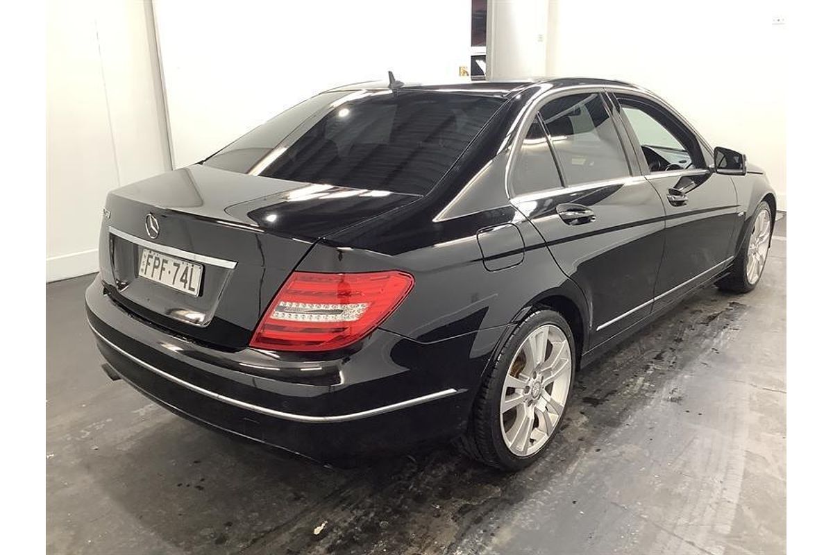 2012 Mercedes-Benz C-Class C250 BlueEFFICIENCY Avantgarde W204
