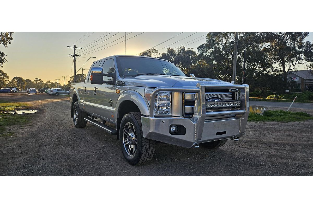 2016 Ford F350 Platinum 4X4