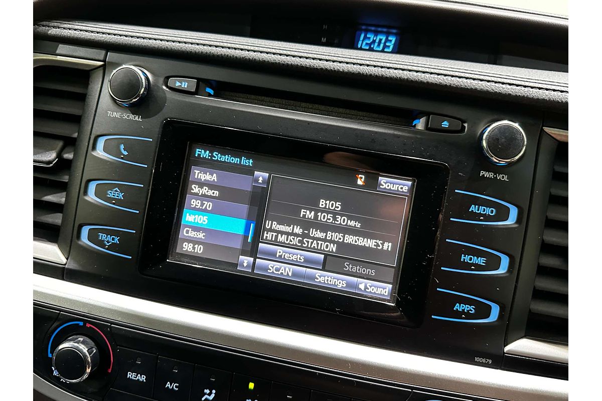 2017 Toyota Kluger GX GSU55R