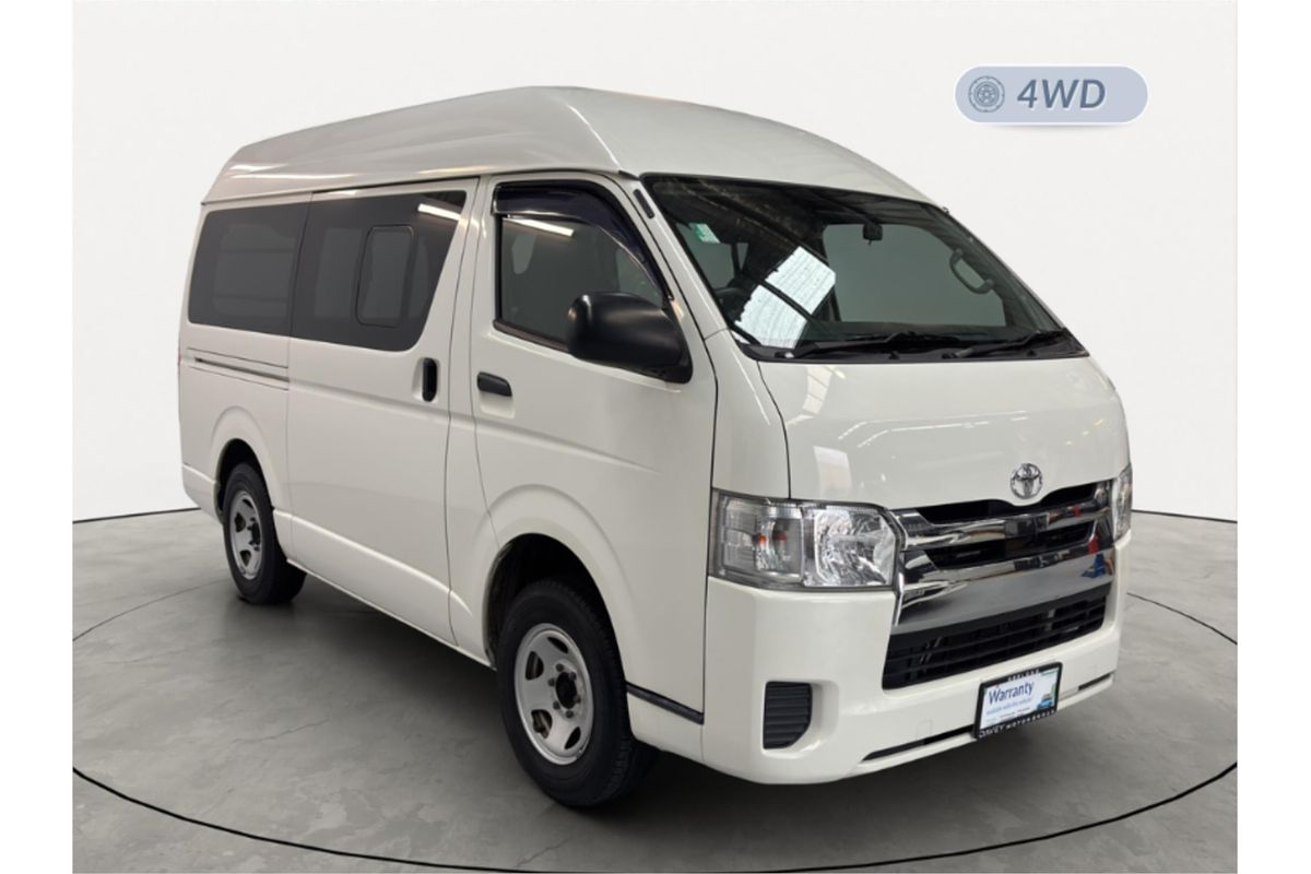 2018 Toyota Hiace DX GL Package High Roof 4WD GDH206
