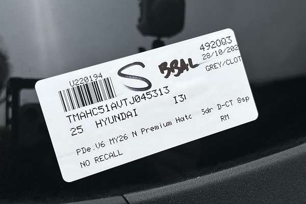 2025 Hyundai i30 N Premium PDe.V6