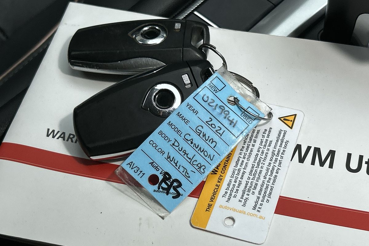 2021 GWM Ute Cannon-X NPW 4X4