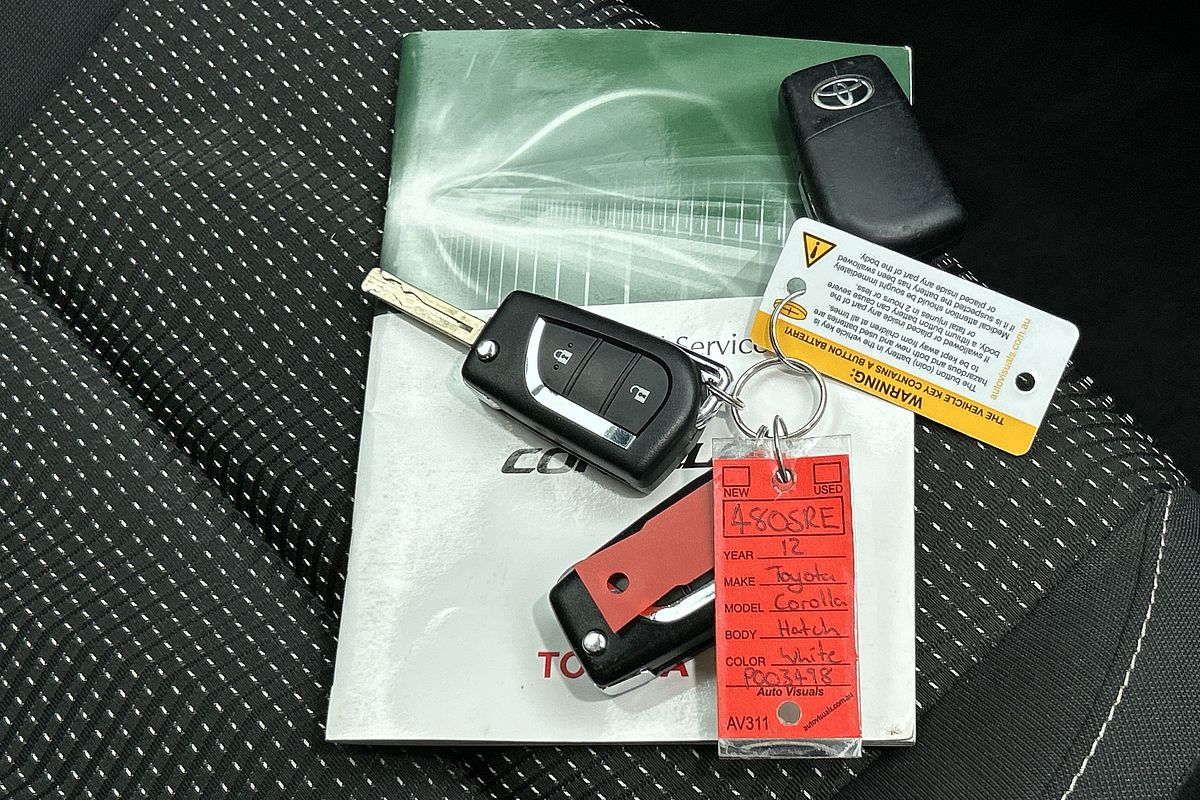 2012 Toyota Corolla Ascent ZRE182R