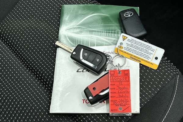 2012 Toyota Corolla Ascent ZRE182R