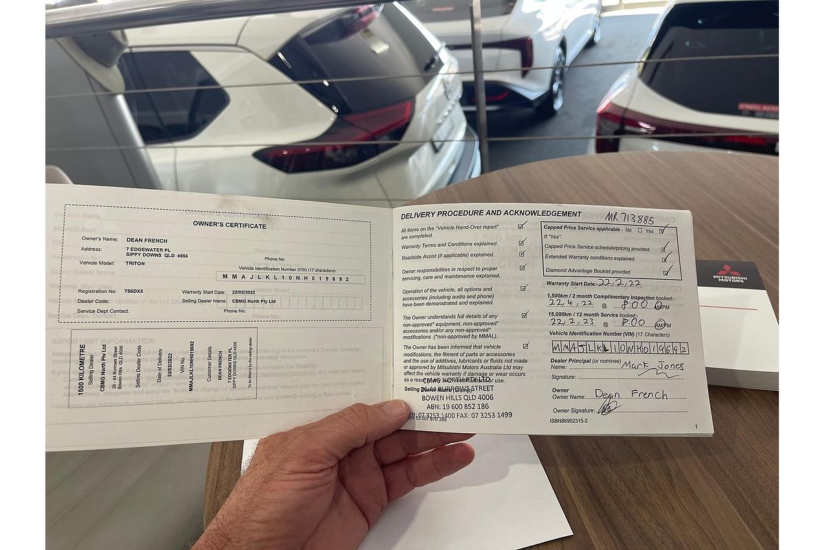 2021 Mitsubishi Triton GLX-R MR 4X4