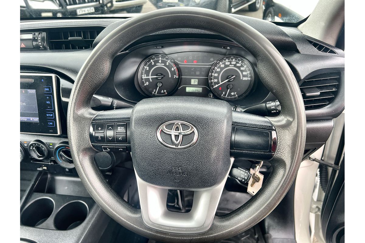 2018 Toyota Hilux Workmate TGN121R Rear Wheel Drive