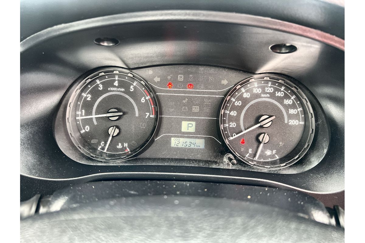 2018 Toyota Hilux Workmate TGN121R Rear Wheel Drive