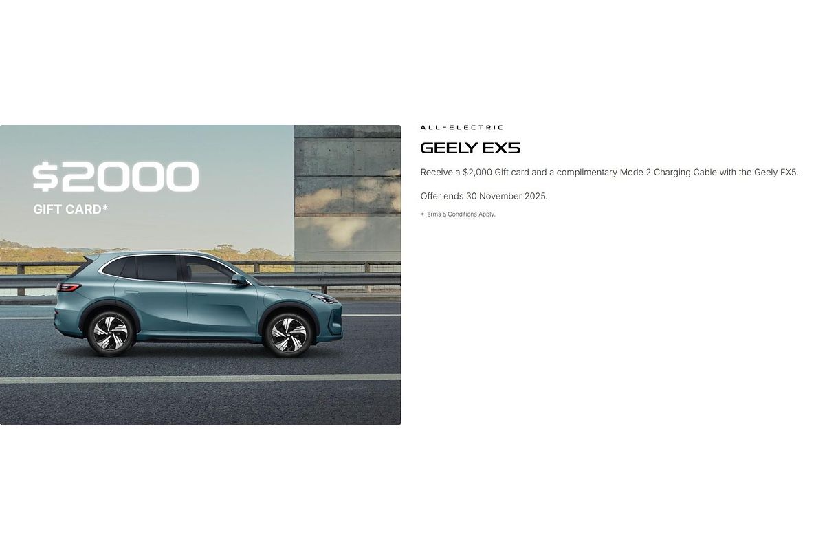 2025 Geely EX5 Complete E245