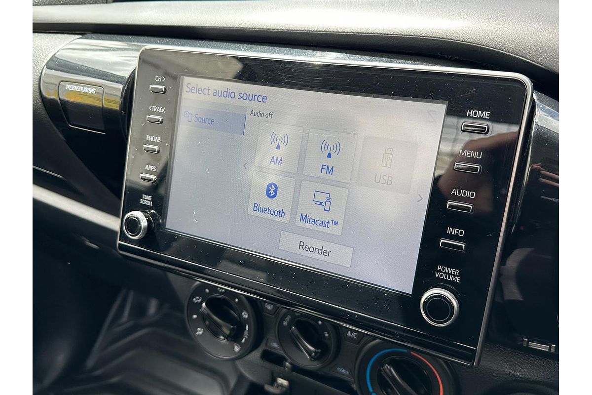 2021 Toyota Hilux Workmate TGN121R Rear Wheel Drive