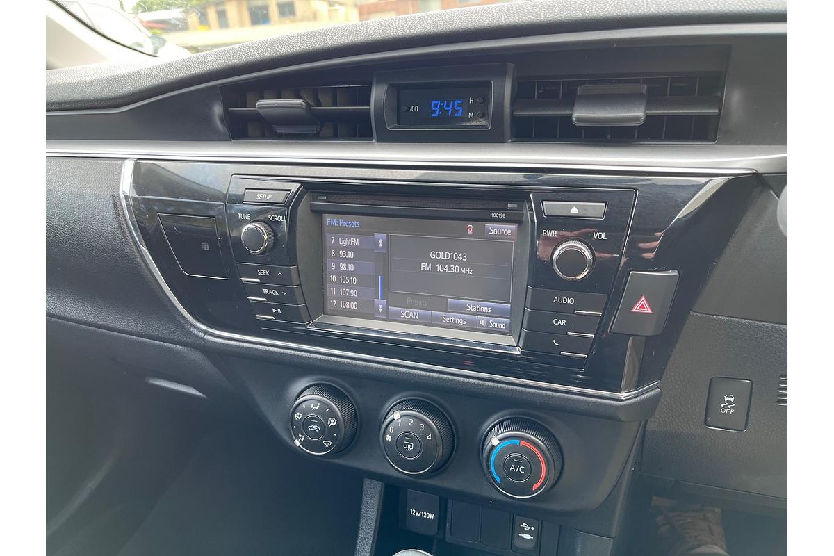 2014 Toyota Corolla Ascent ZRE172R