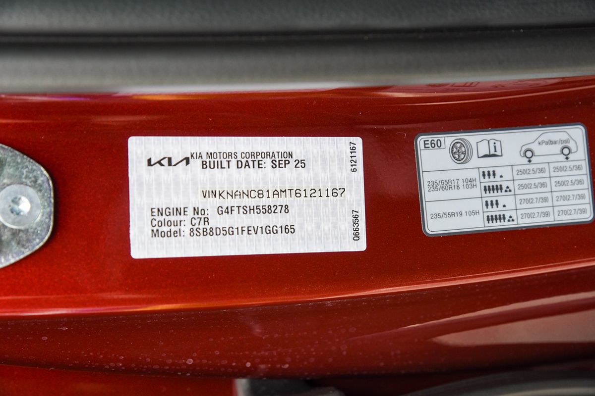 2025 Kia Carnival Sport+ HEV KA4 PE