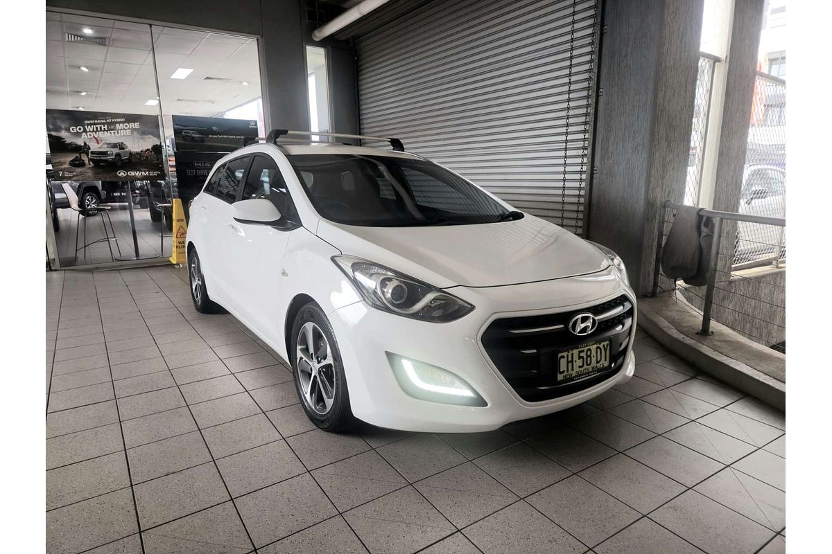 i30 GD TOURER ACTIVE 1.6 CRDi 1.6L DT4 DIESEL TURBO F/INJ 6 SP AUTOMATIC 4D WAGON i30 GD TOURER ACTIVE 1.6 CRDi 1.6L DT4 DIESEL TURBO F/INJ 6 SP AUTOMATIC 4D WAGON