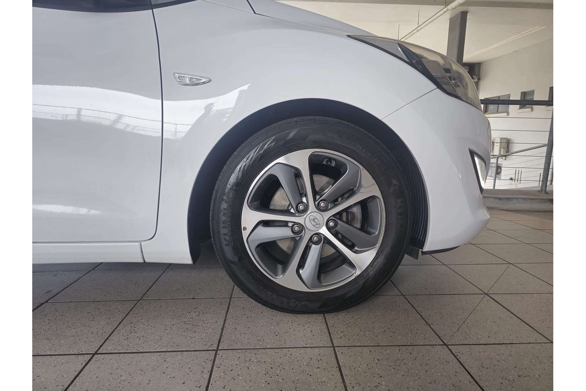 i30 GD TOURER ACTIVE 1.6 CRDi 1.6L DT4 DIESEL TURBO F/INJ 6 SP AUTOMATIC 4D WAGON 