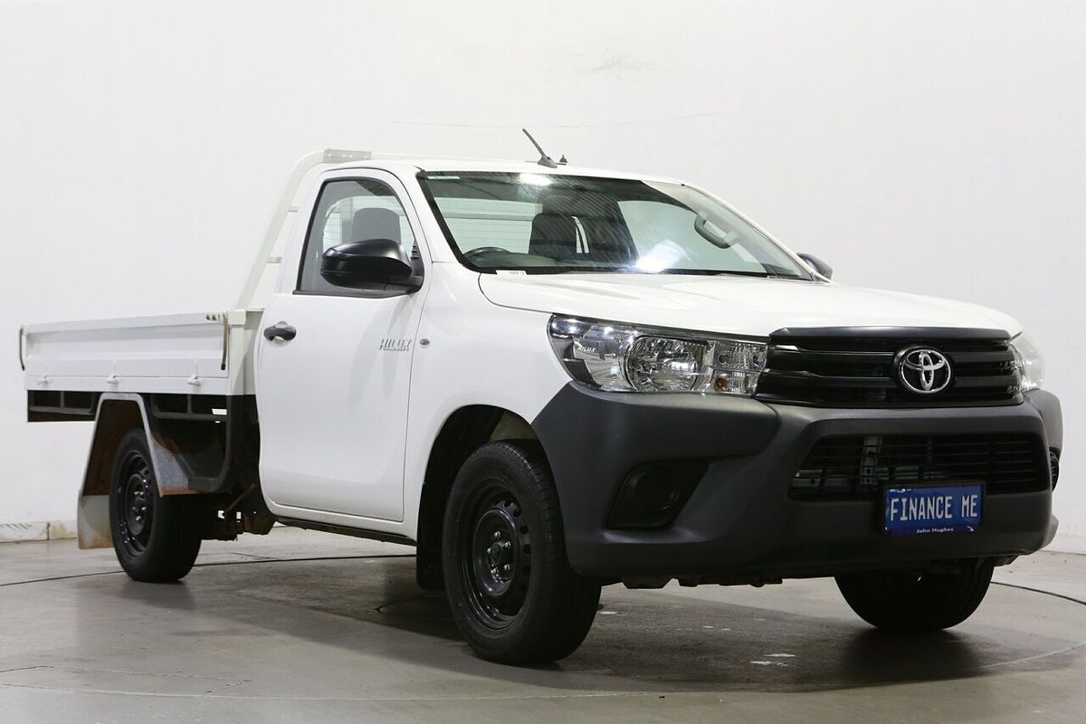 2017 Toyota Hilux Workmate TGN121R Rear Wheel Drive