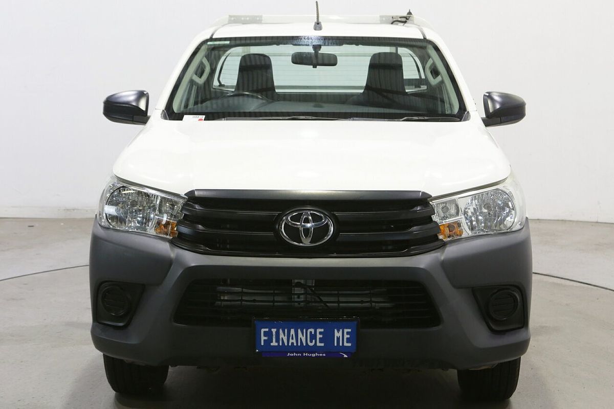 2017 Toyota Hilux Workmate TGN121R Rear Wheel Drive