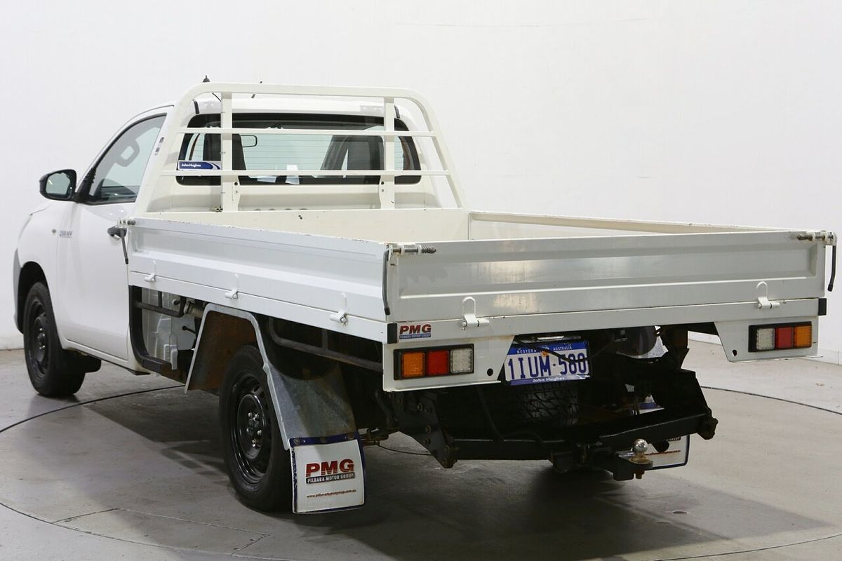 2017 Toyota Hilux Workmate TGN121R Rear Wheel Drive