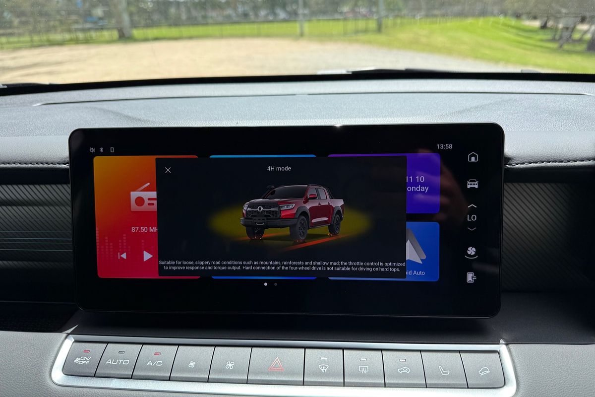 2025 GWM Cannon XSR NPW 4X4