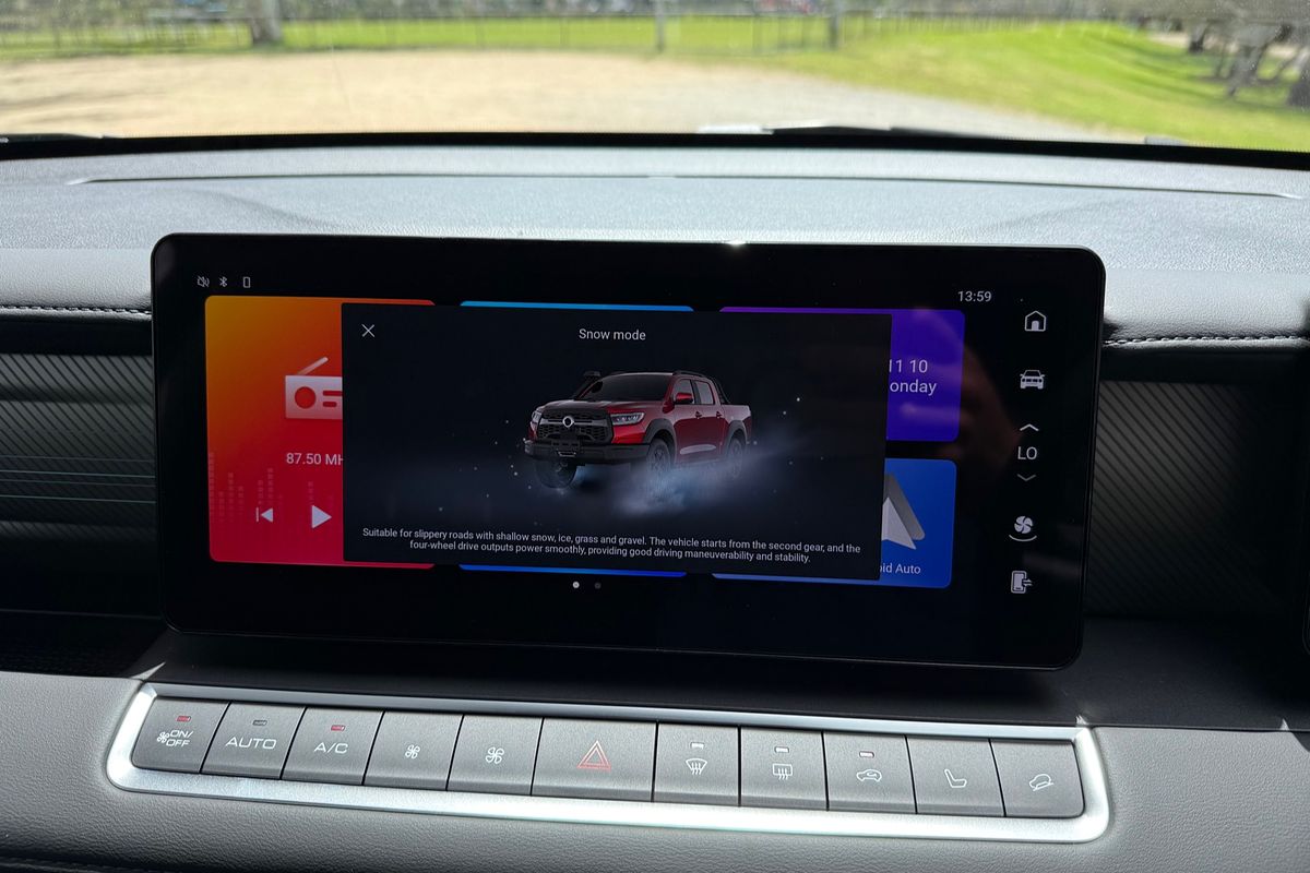 2025 GWM Cannon XSR NPW 4X4