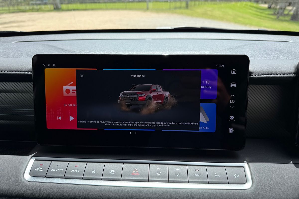 2025 GWM Cannon XSR NPW 4X4