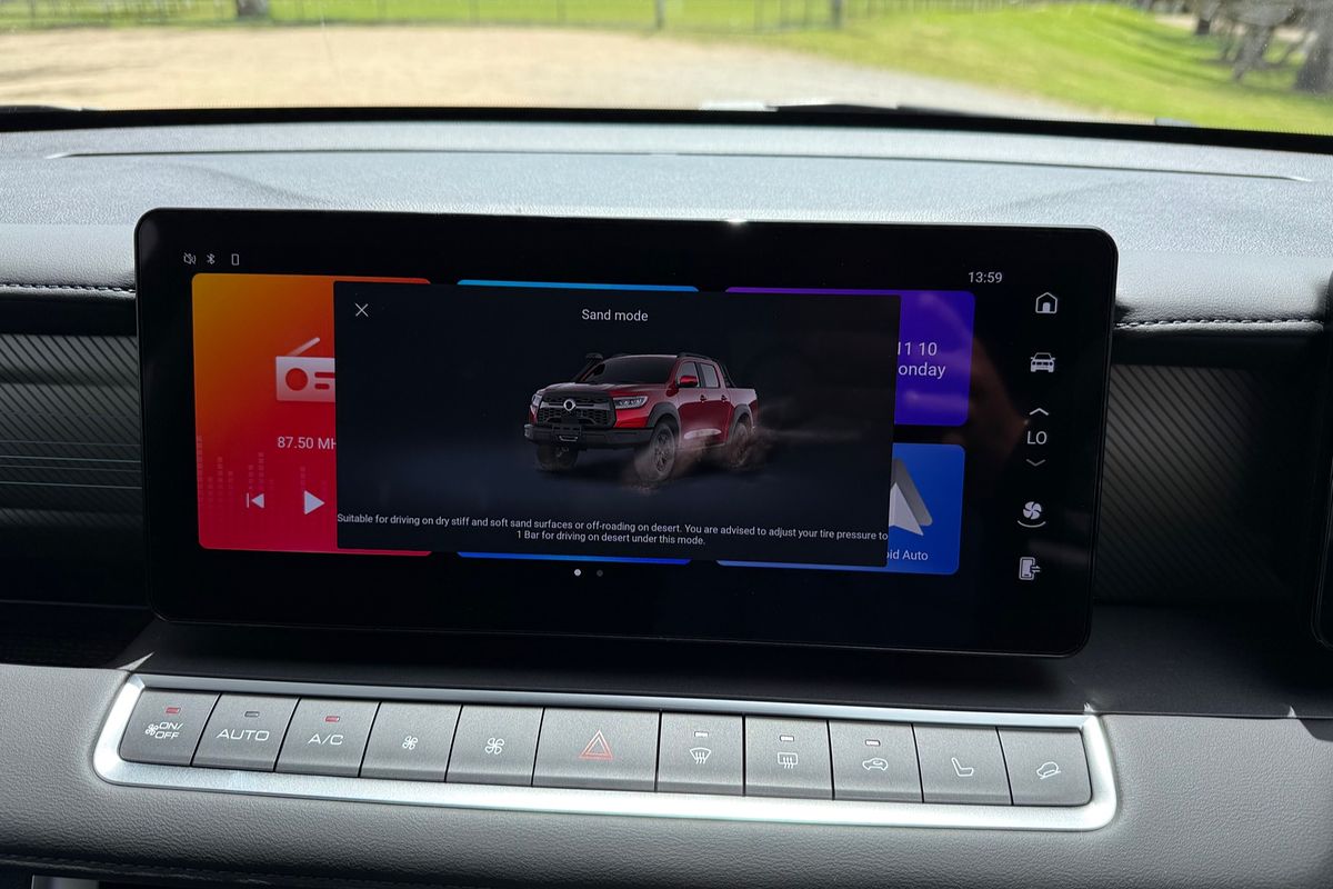 2025 GWM Cannon XSR NPW 4X4