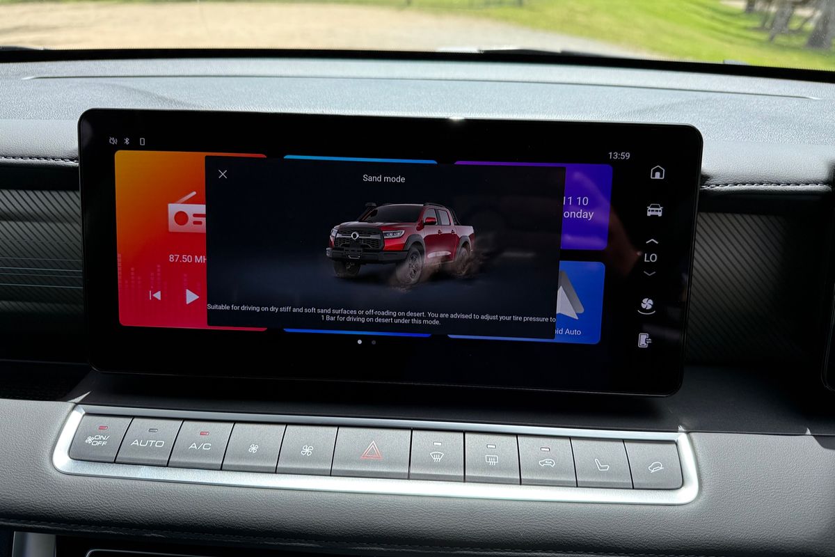 2025 GWM Cannon XSR NPW 4X4