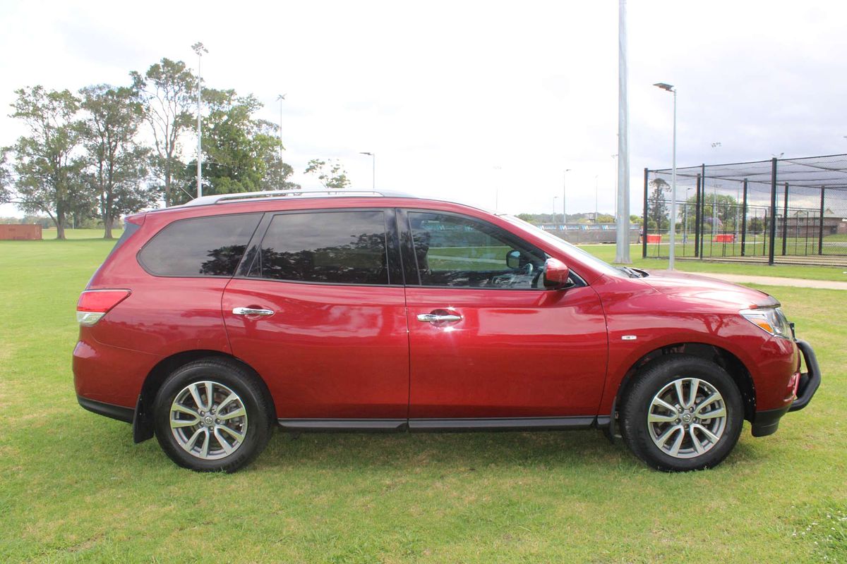 2014 NISSAN PATHFINDER ST (4x2) CONTINUOUS VARIABLE 4D WAGON V6