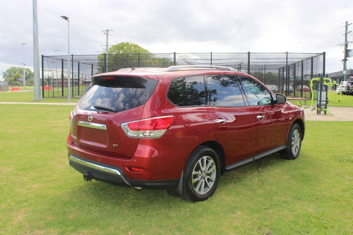 2014 NISSAN PATHFINDER ST (4x2) CONTINUOUS VARIABLE 4D WAGON V6
