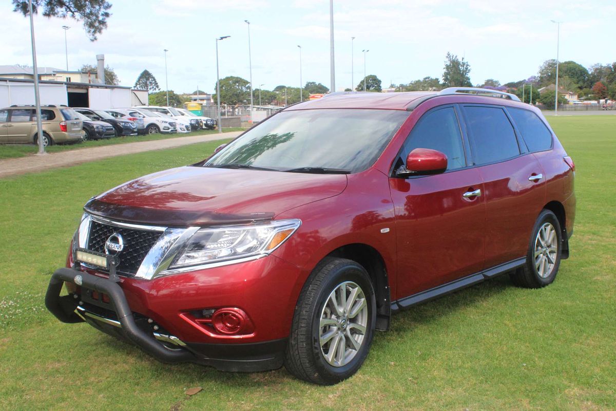 2014 NISSAN PATHFINDER ST (4x2) CONTINUOUS VARIABLE 4D WAGON V6