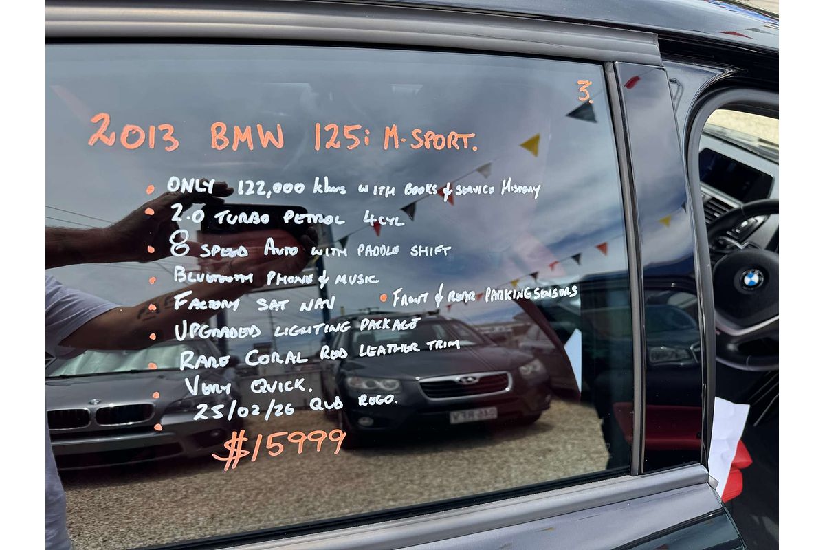 2013 BMW 1 Series 125i M Sport F20