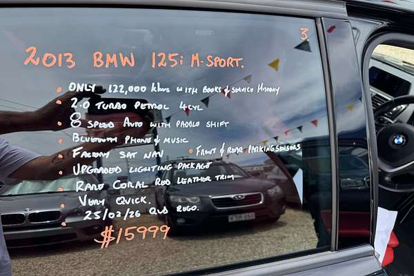 2013 BMW 1 Series 125i M Sport F20