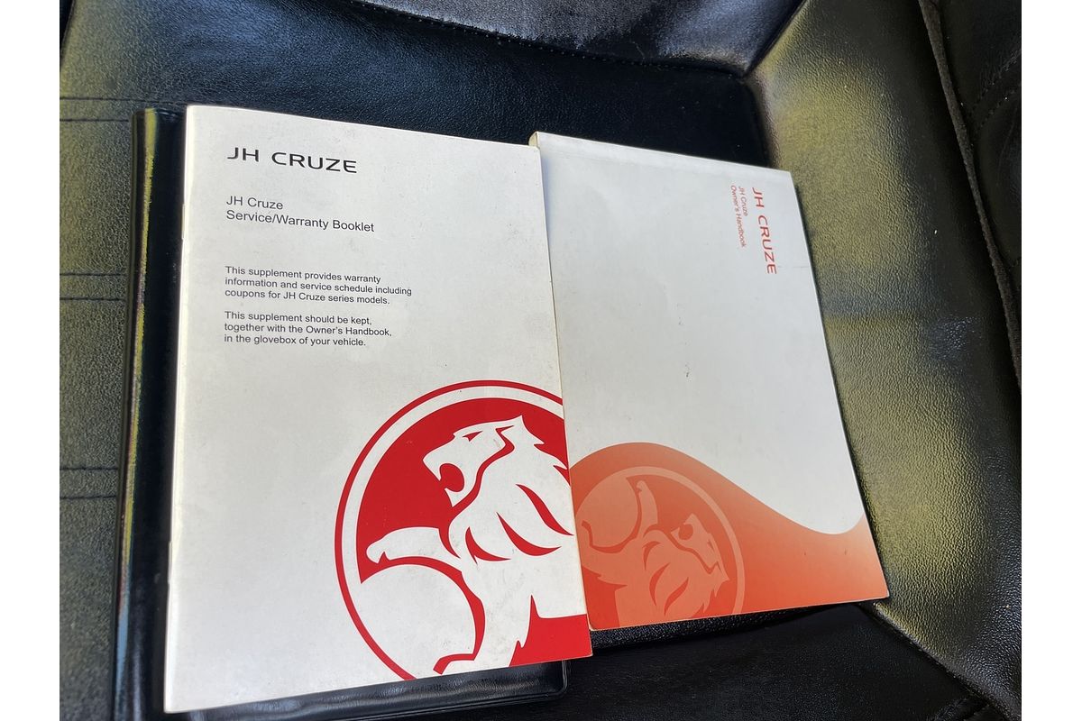 2012 Holden Cruze SRi-V JH Series II