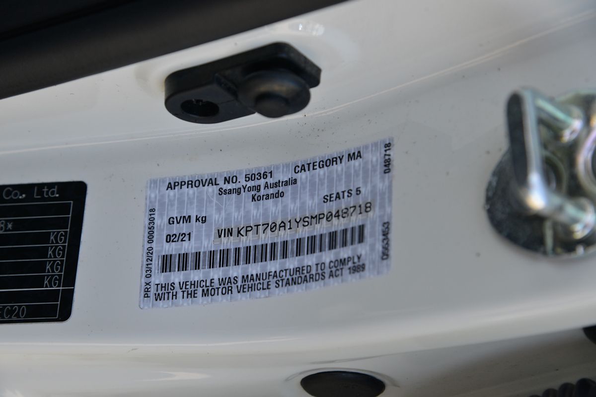2020 SsangYong Korando EX C300