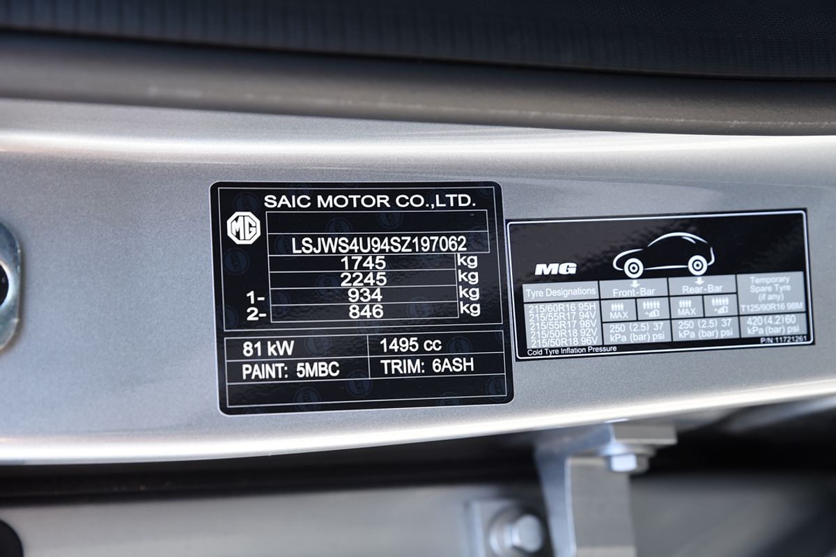 2025 MG ZS Excite ZS32