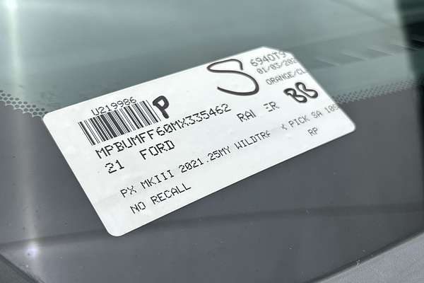 2021 Ford Ranger Wildtrak X PX MkIII 4X4 2.0L thumb-23