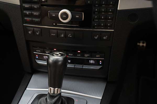 2009 Mercedes-Benz E-Class E500 Avantgarde C207