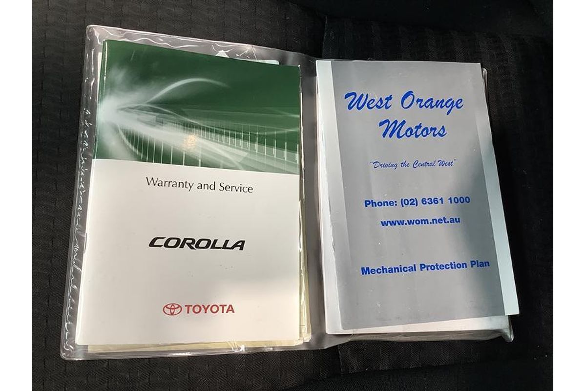 2009 Toyota Corolla Conquest ZRE152R