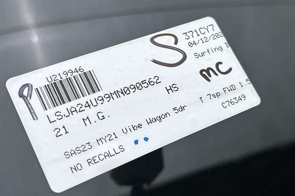 2021 MG HS Vibe SAS23