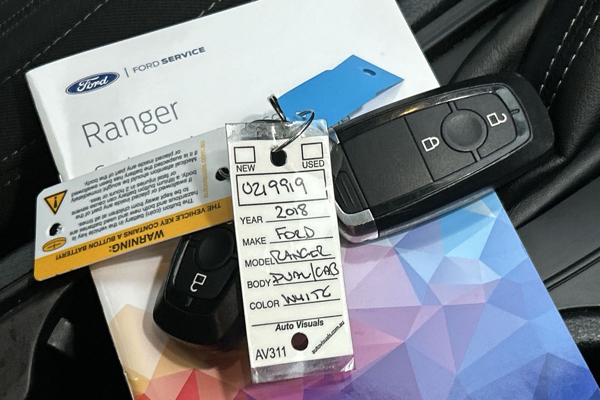 2018 Ford Ranger XLT PX MkII 4X4 3.2L