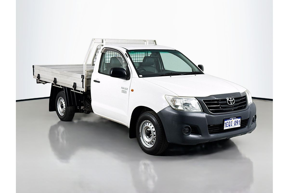 2014 Toyota Hilux Workmate TGN16R Rear Wheel Drive