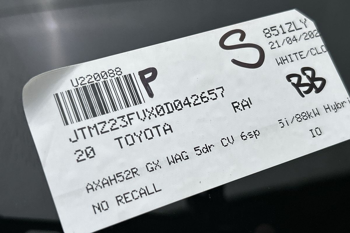 2020 Toyota RAV4 GX AXAH52R