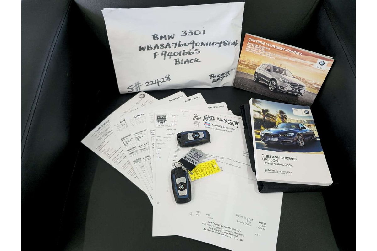 3 F30 LCI 330i M SPORT 2.0L T4 TURBO MPFI 8 SP AUTOMATIC 4D SEDAN