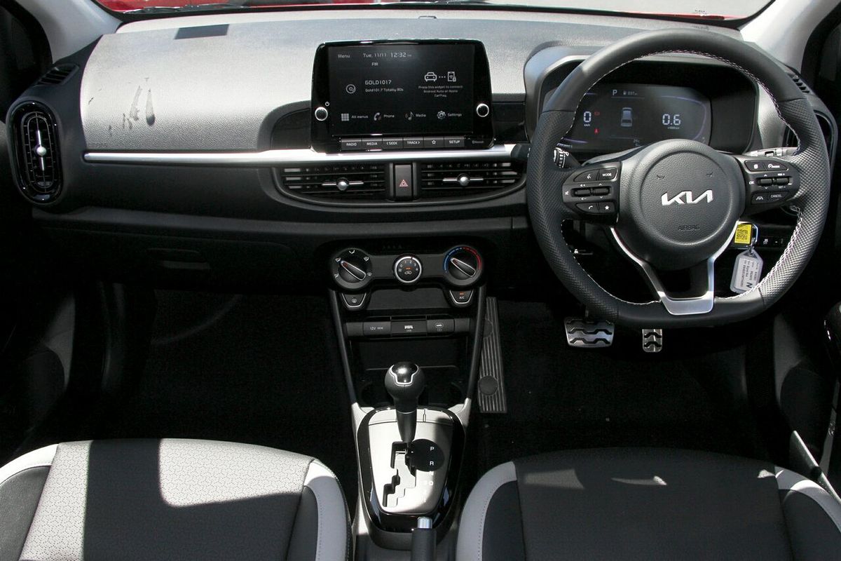 2025 Kia Picanto GT Line JA PE2 In Signal Red Demo Hatch Stock 2025 Kia Picanto GT Line JA PE2 In Signal Red Demo Hatch Stock