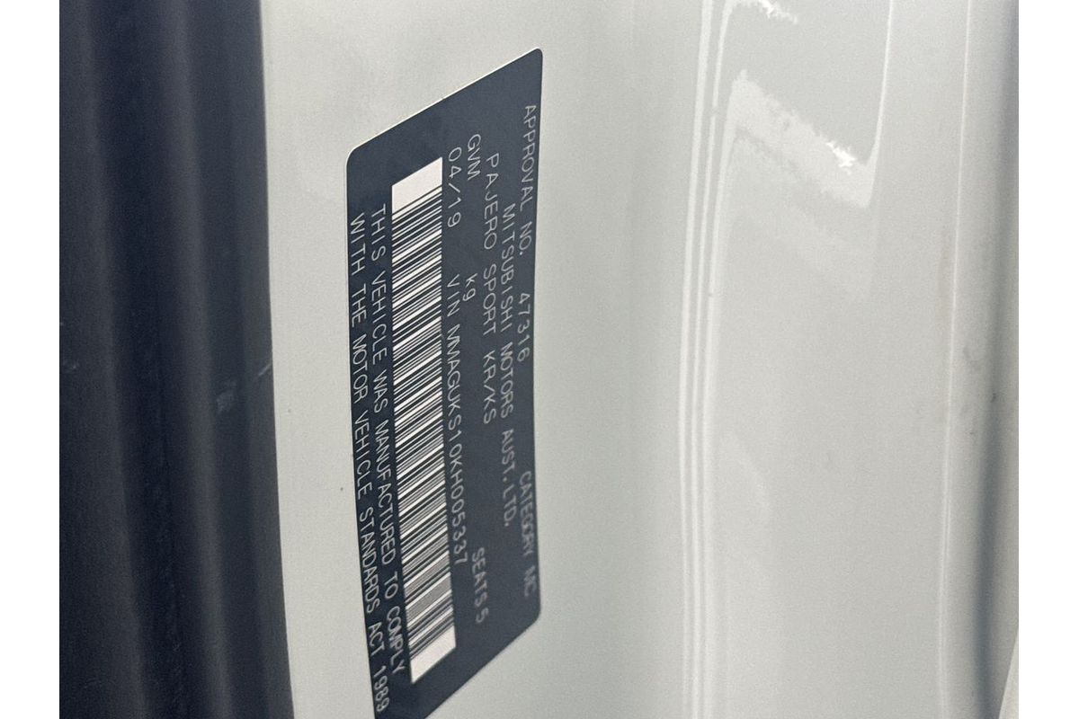 2019 Mitsubishi Pajero Sport GLS QE