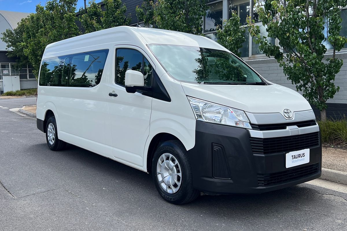 2019 Toyota Hiace Commuter GDH322R ELWB High Roof