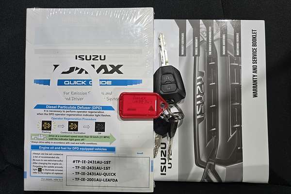 2023 Isuzu D-MAX SX High Ride Rear Wheel Drive